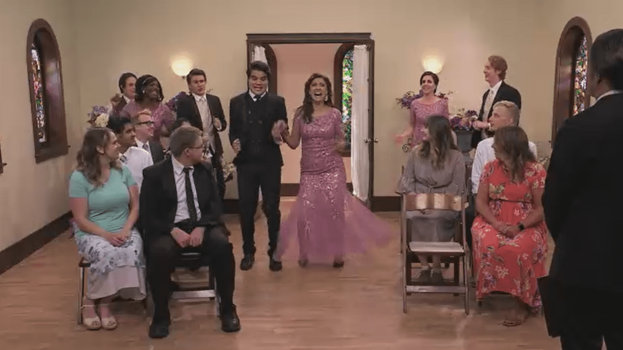 Bridal Party Entrance Studio C BYUtv