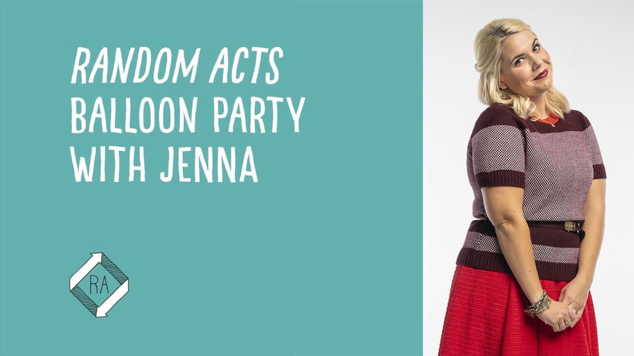 Random Acts Balloon Party With Jenna Byutv