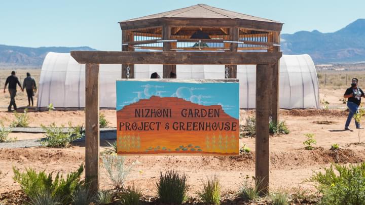 Nizhoni Garden Navajo Nation